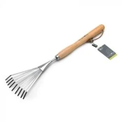 Burgon & Ball Stainless Mid Handled Shrub Rake