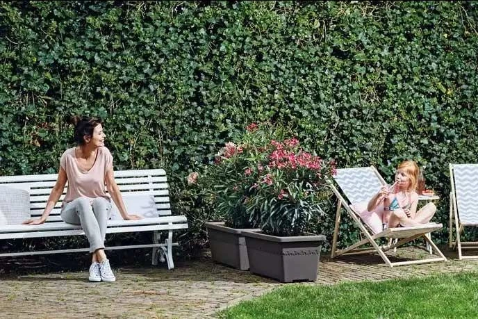 Elho Algarve Terrace Wheels 80cm - Anthracite 3 Elho Algarve Terrace Wheels 80cm - Anthracite