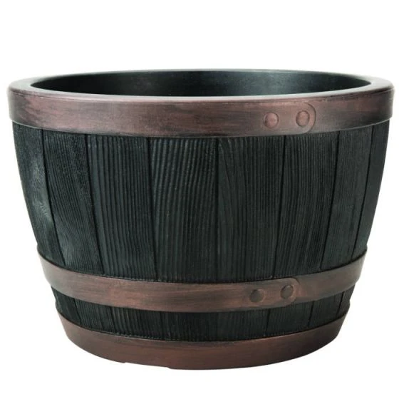 Stewart Garden 61cm Blenheim Half Barrel Copper - Copper 3 Stewart Garden 61cm Blenheim Half Barrel Copper - Copper