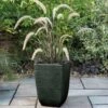 Stewart Garden Cotswold Planter 33cm Tall Square - Marble Green -Garden Care Shop cotswold tall green