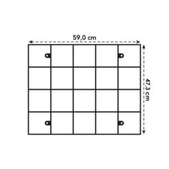 Elho Loft Urban Green Wall Rack - Living Black -Garden Care Shop elho wall rack