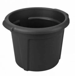 Elho Green Basics Potato Pot 33cm - Black -Garden Care Shop elho pot