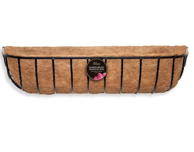 90cm Hand-Forged Window Box - Tom Chambers 3 90cm Hand-Forged Window Box - Tom Chambers