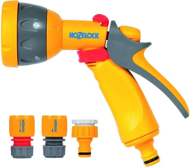 Hozelock Multi Spray Gun & Connectors 3 Hozelock Multi Spray Gun & Connectors