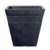Stewart Garden 40cm Square Piazza - Granite -Garden Care Shop piazza granite