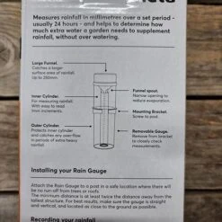 Rain Gauge 1000 - Professional -Garden Care Shop rain gauge professional 4