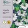 Nigella Miss Jekyll White - Love In A Mist - Seed -Garden Care Shop rhs nigella white