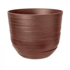 Elho Fuente Rings Round - Rusty Brown