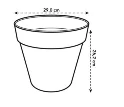 Elho Loft Urban Round 30cm Delicate Pink 7 Elho Loft Urban Round 30cm Delicate Pink -Garden Care Shop untitled 2 8