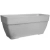 Elho Vibia Campana Terrace Trough 80cm - Living Concrete -Garden Care Shop vibia torugh concrete